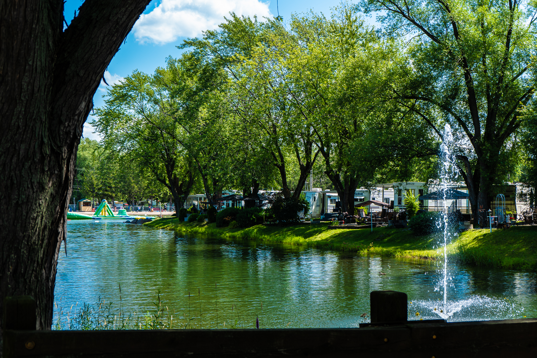 Camping au Domaine International de Rouville