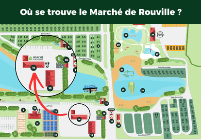 Voici où est le Marché de Rouville