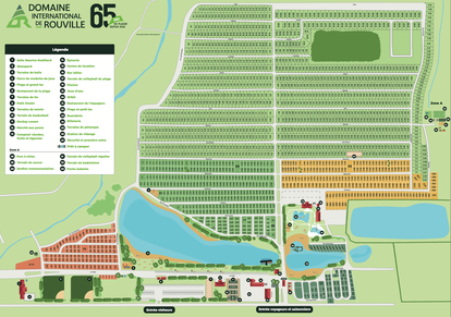 Domaine Rouville Plan de site - Domaine International de Rouville