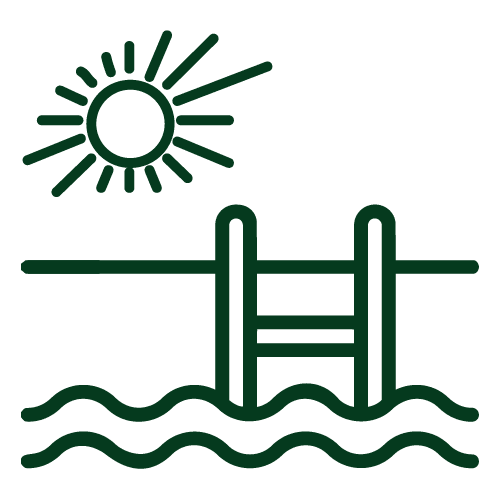 Piscine chauffée