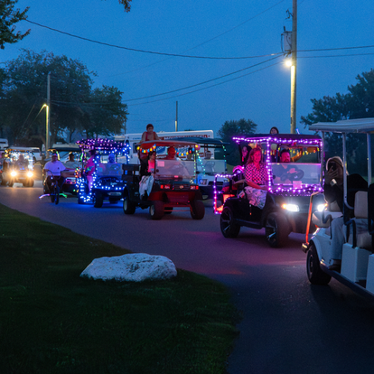 Neon Kart Parade