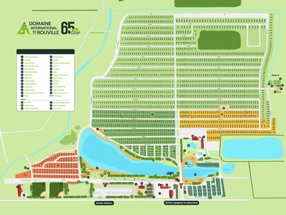 Domaine Rouville Plan de site - Domaine International de Rouville